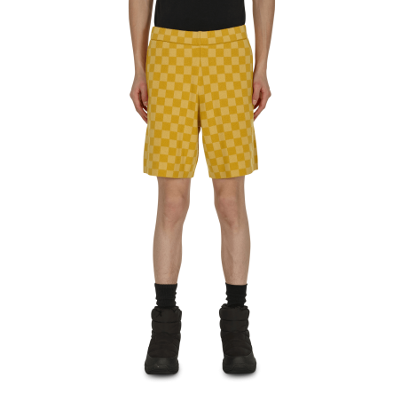 Brand New Duotone Checkerboard Shorts Yellow In Stock