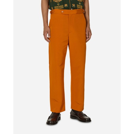 Brand New Ginger Faille Trousers Orange New Release