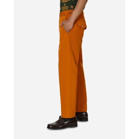 Brand New Ginger Faille Trousers Orange New Release