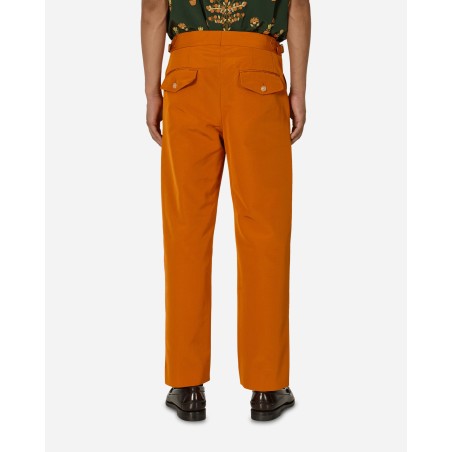 Brand New Ginger Faille Trousers Orange New Release