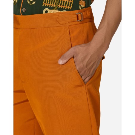 Brand New Ginger Faille Trousers Orange New Release