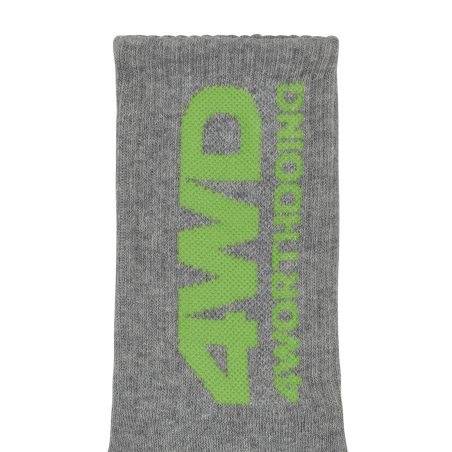 Brand New Logo Socks Grey New Release