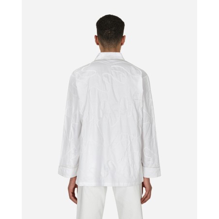 Brand New RickRack Pajama Shirt White New Stock