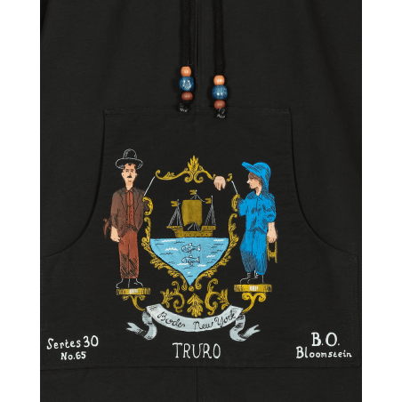 Brand New Truro Crest Poncho Black In Stock