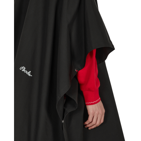 Brand New Truro Crest Poncho Black In Stock