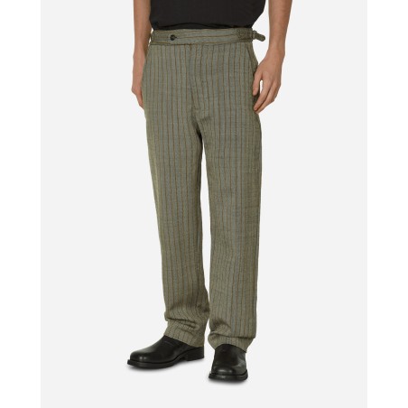 Brand New Woodstock Stripe Trousers Multicolor Available for Immediate Shipping