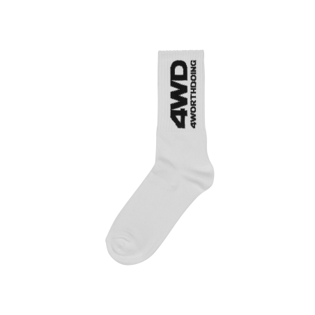 Brand New Logo Socks White Ready for Shipment