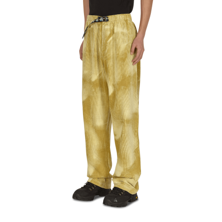 Brand New Bleached Cord Climber Pants Yellow Just In