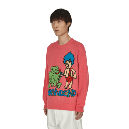 Brand New Buddies Sweater Pink New Release