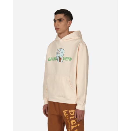 Brand New Handheld Hooded Sweatshirt Beige