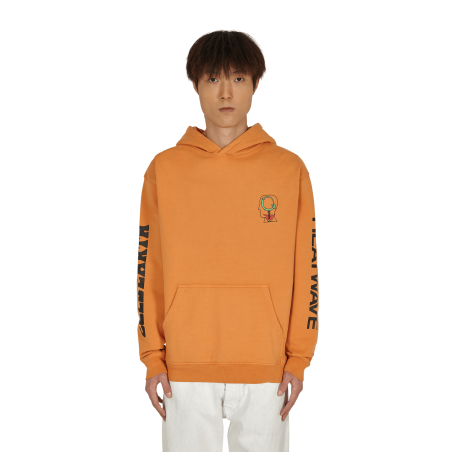 Brand New Heatwave Hooded Sweatshirt Orange Latest Edition