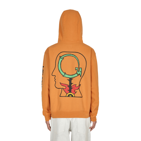 Brand New Heatwave Hooded Sweatshirt Orange Latest Edition