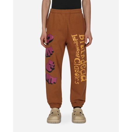 Brand New Independent Classics Sweatpants Brown On Hand Now