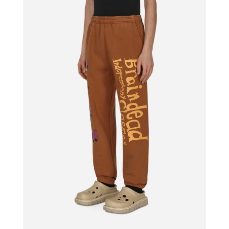 Brand New Independent Classics Sweatpants Brown On Hand Now