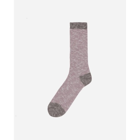 Brand New Marled Logohead Socks Pink Just In