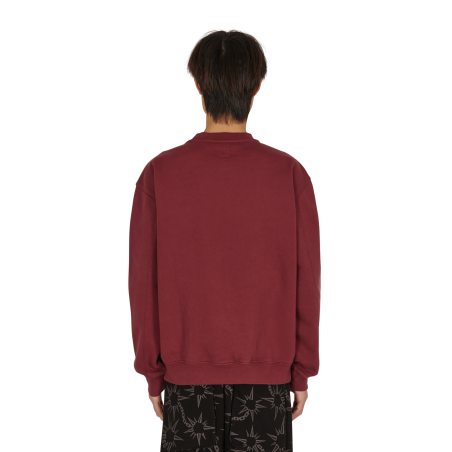 Brand New Saturated Voids Crewneck Sweatshirt Red Fresh Release