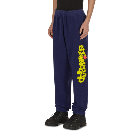 Brand New Slime Reverse Fleece Sweatpants Blue