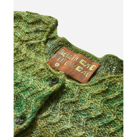 Brand New Women's Isa Scalloped Cardigan Green New Release