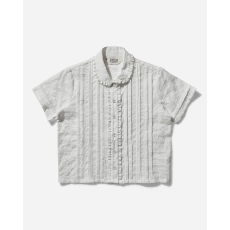 Brand New Women's Mercado Square Button-Up White Limited Stock