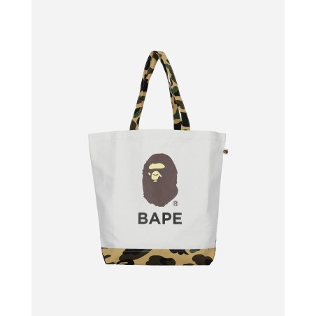 Brand New 1st Camo Ape Head Tote Bag Ivory