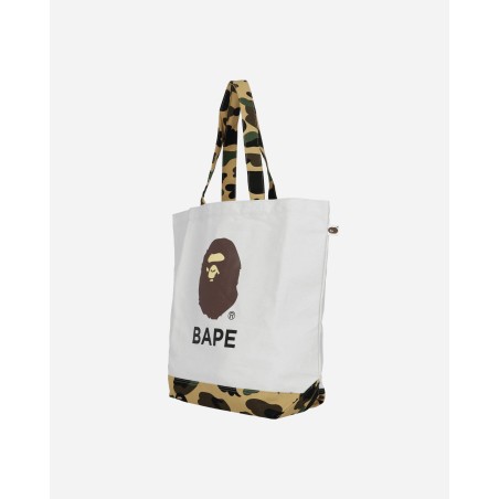 Brand New 1st Camo Ape Head Tote Bag Ivory