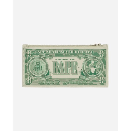 Brand New Banknote Design Pouch Green Just In