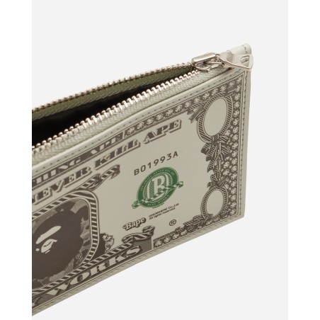 Brand New Banknote Design Pouch Green Just In