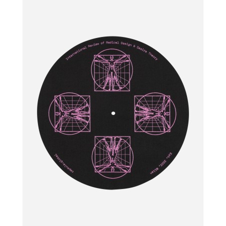 Brand New Vitruvian Icon Vinyl Slipmat Black / Magenta Available for Immediate Shipping