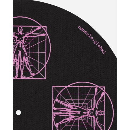 Brand New Vitruvian Icon Vinyl Slipmat Black / Magenta Available for Immediate Shipping