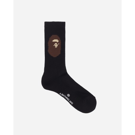 Brand New Ape Head Socks Black Fresh Release