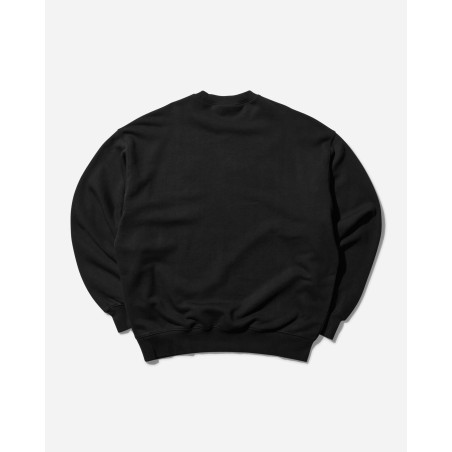 Brand New Men's Cross Screw Crewneck Sweatshirt Black Immediate Availability