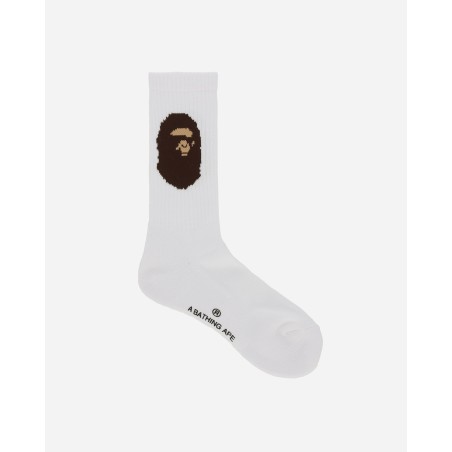 Brand New Ape Head Socks White Limited Stock