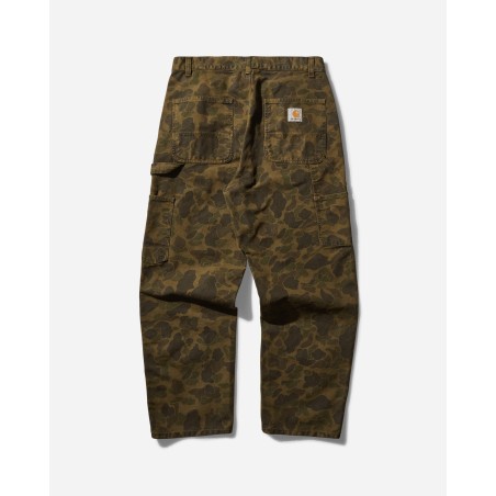 Brand New Men's Duck Single Knee Pants Camo Duck Green / Office Green On Hand Now