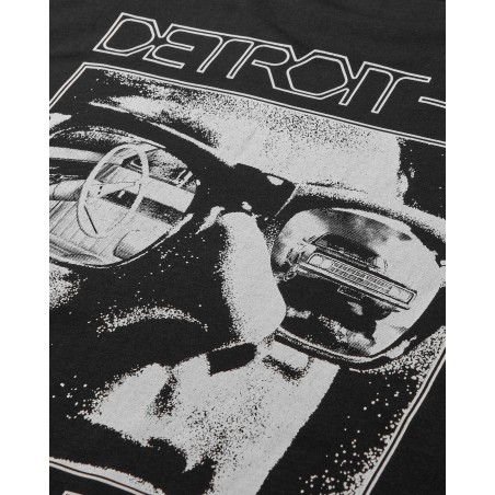 Brand New Men's Detroit Standard Longsleeve T-Shirt Black New Release