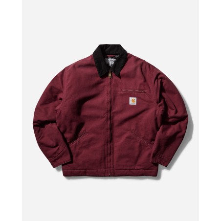 Brand New Men's OG Detroit Jacket Malbec / Black (Aged Canvas) New Release