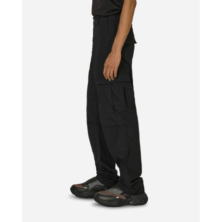 Brand New Regular Cargo Pants Black (Rinsed)