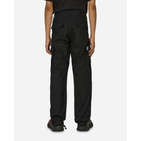 Brand New Regular Cargo Pants Black (Rinsed)