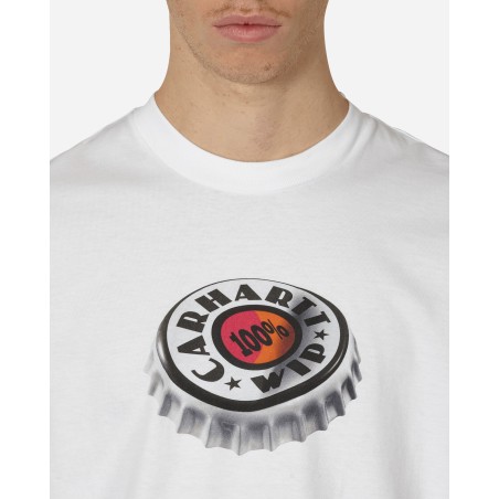 Brand New Bottle Cap T-Shirt White New Stock