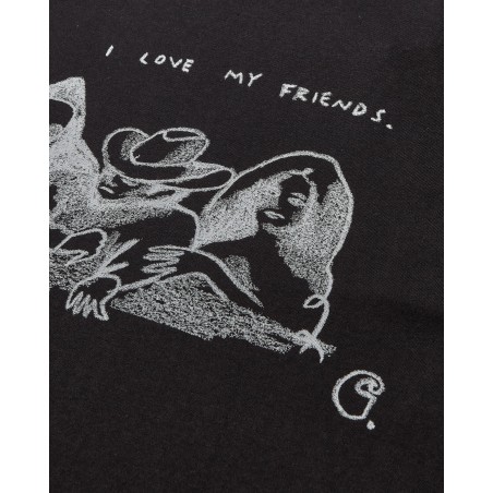 Brand New Men's Pepe Friends T-Shirt Black Just Launched