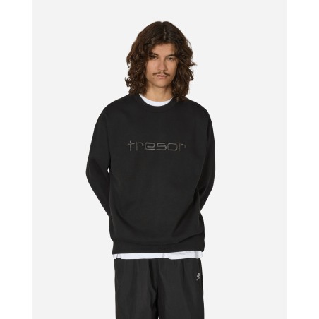 Brand New TRESOR Alliance Crewneck Sweatshirt Black / Grey Hot New Item