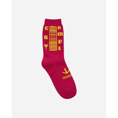 Brand New Logo Socks Pink New Collection