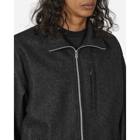 Brand New Reflect Wool Zip Jacket Charcoal Immediate Availability