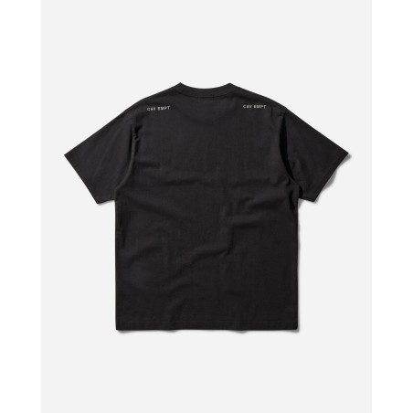 Brand New Men's Washed Pixel Flame T-Shirt Black New Release