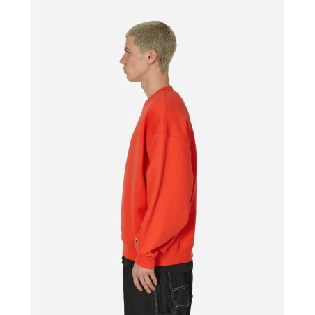 Brand New WTAPS Academy Crewneck Sweatshirt Orange Immediate Availability