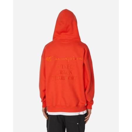 Brand New WTAPS Academy Hooded Sweatshirt Orange In Stock