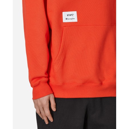 Brand New WTAPS Academy Hooded Sweatshirt Orange In Stock