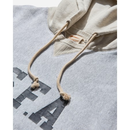 Brand New Men's Index + Archives Hoodie Oatmeal / Heather Grey