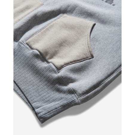 Brand New Men's Index + Archives Hoodie Oatmeal / Heather Grey