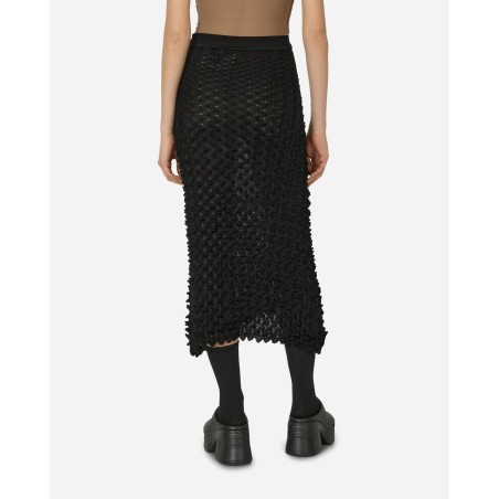 Brand New Gradient Spikes Midi Skirt Black Ready for Shipment