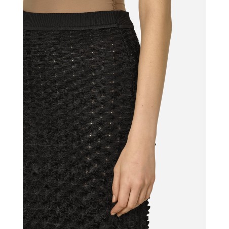 Brand New Gradient Spikes Midi Skirt Black Ready for Shipment